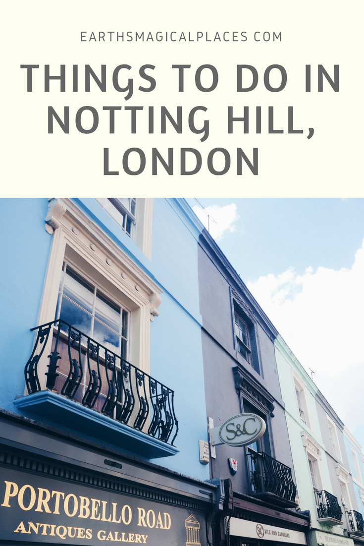 Notting Hill, London was made famous by the film/movie of the same name. This picture perfect neighbourhood is a must visit for a photoshoot. But Notting Hill has much more to offer! Read this post to learn about the electric cinema, the best shops, food and brunch spots in Noting Hill as well as a guide to Portobello market. #travel #London #Photography #NottingHill