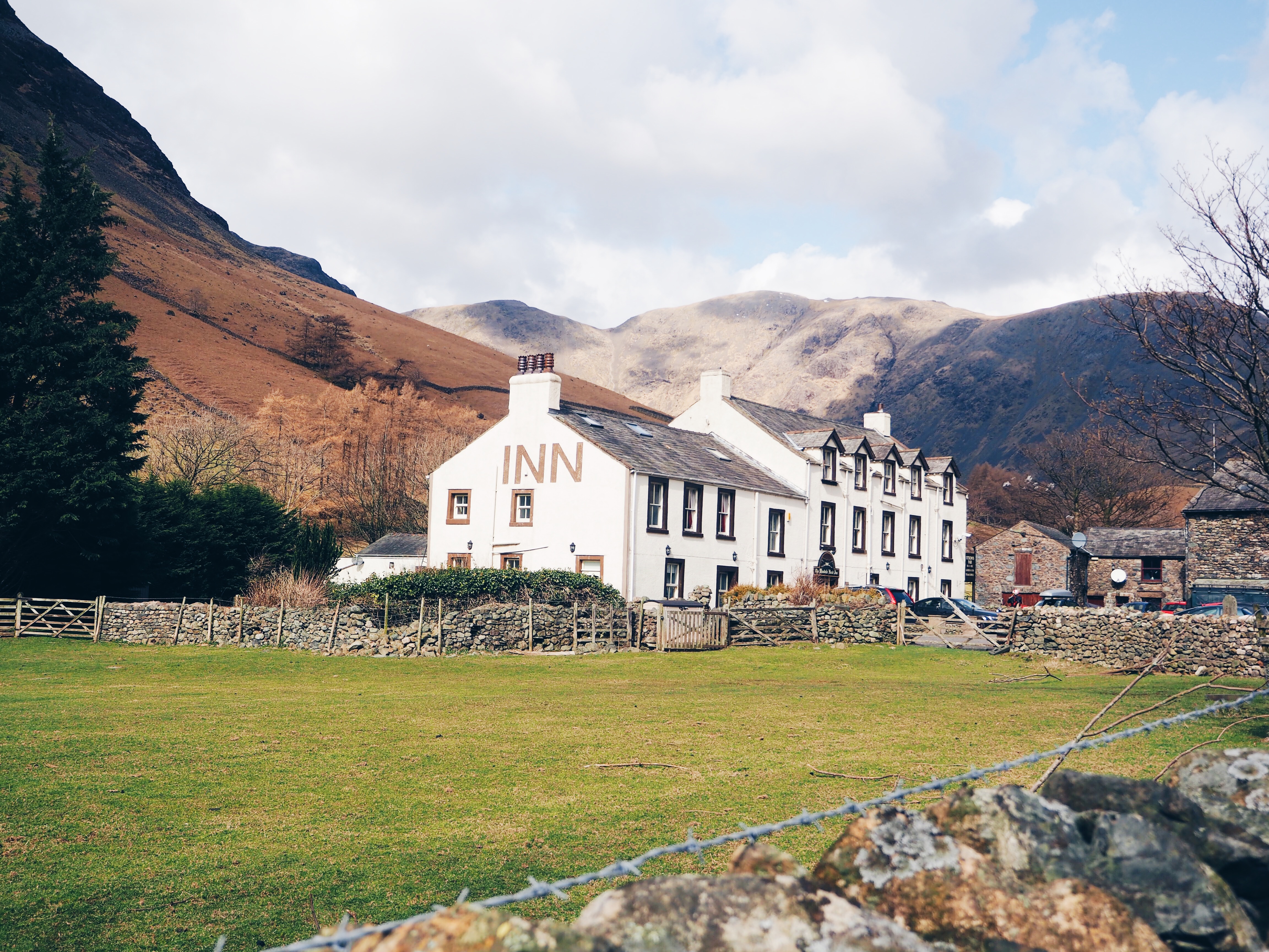 Places in the Lake District wasdale head pub