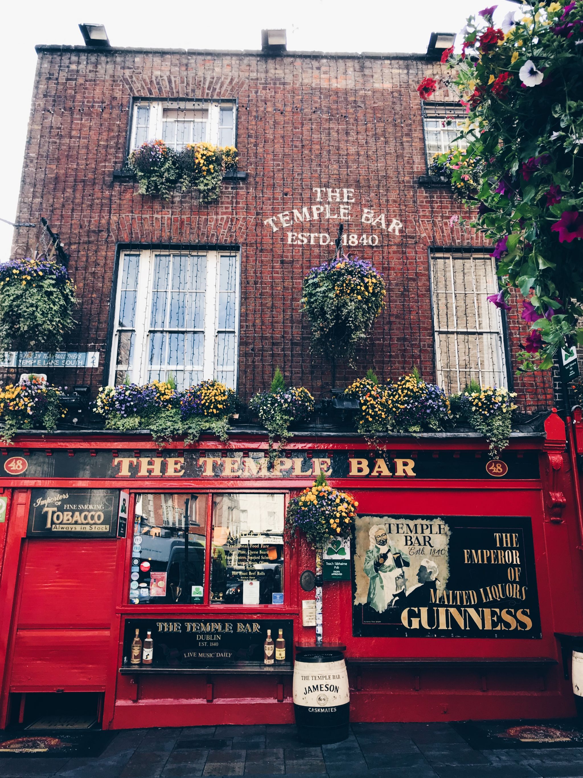 Dublin in a day - Drink at temple bar