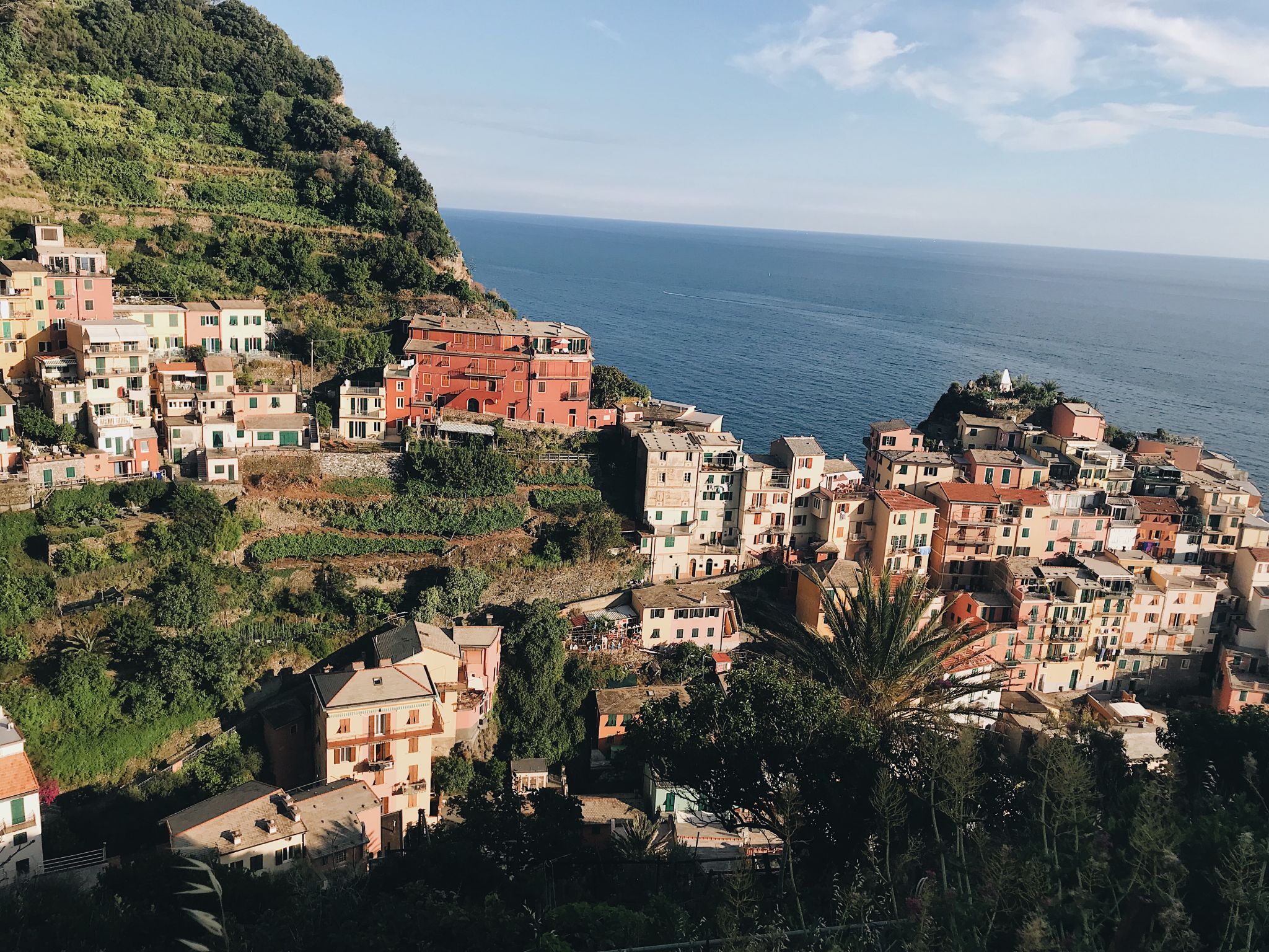 Cinque Terre Coast, view of Manarola 