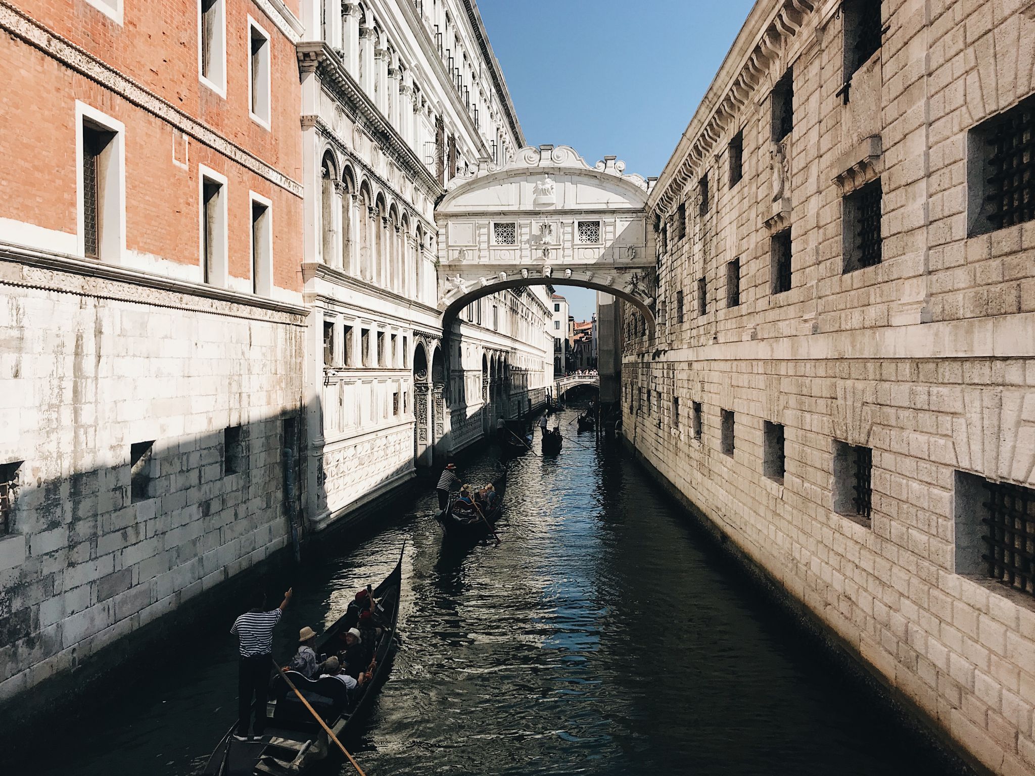 venice sightseeing - the bridge of sighs