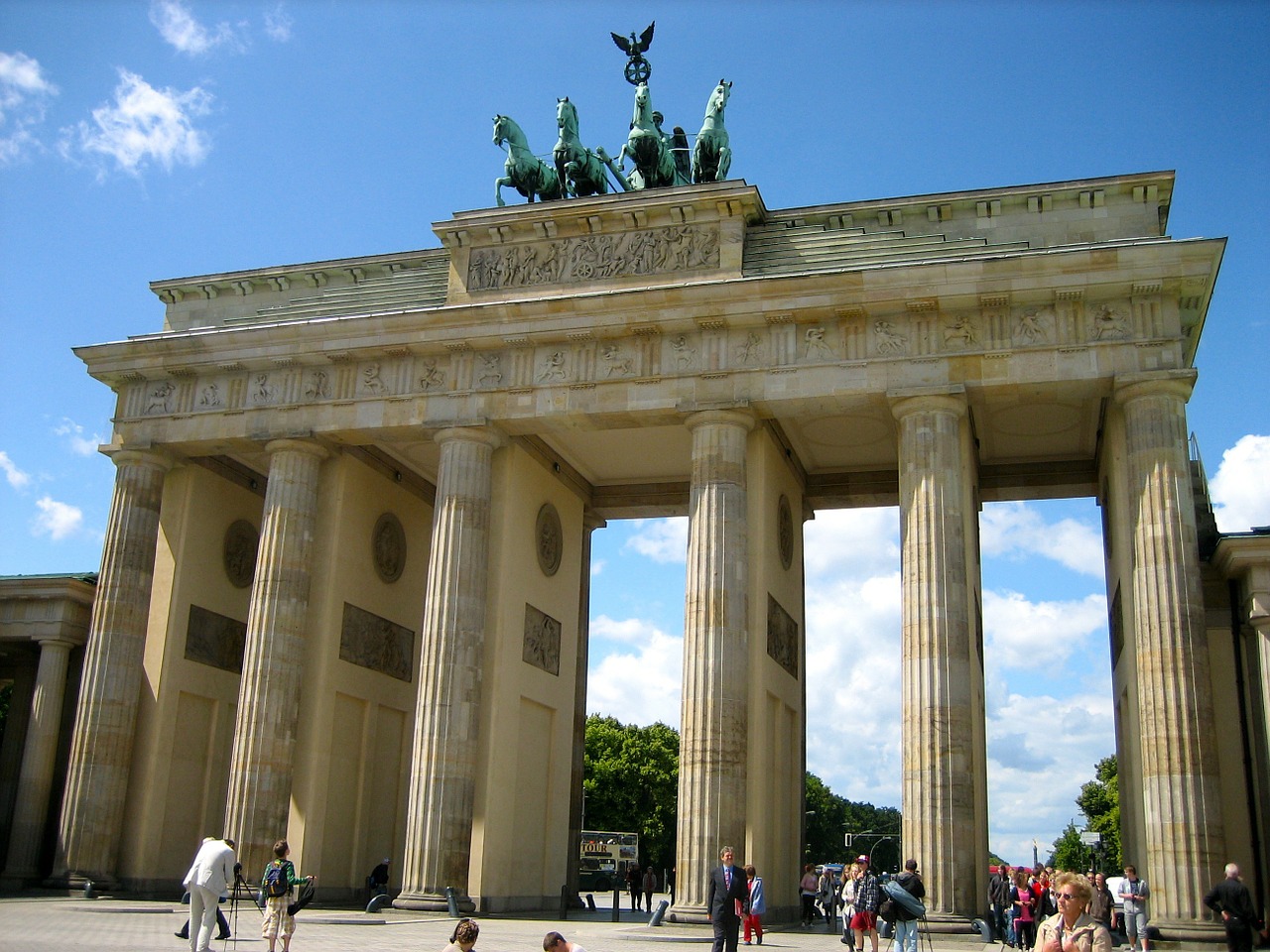 Berlin attractions Brandenburg Gate