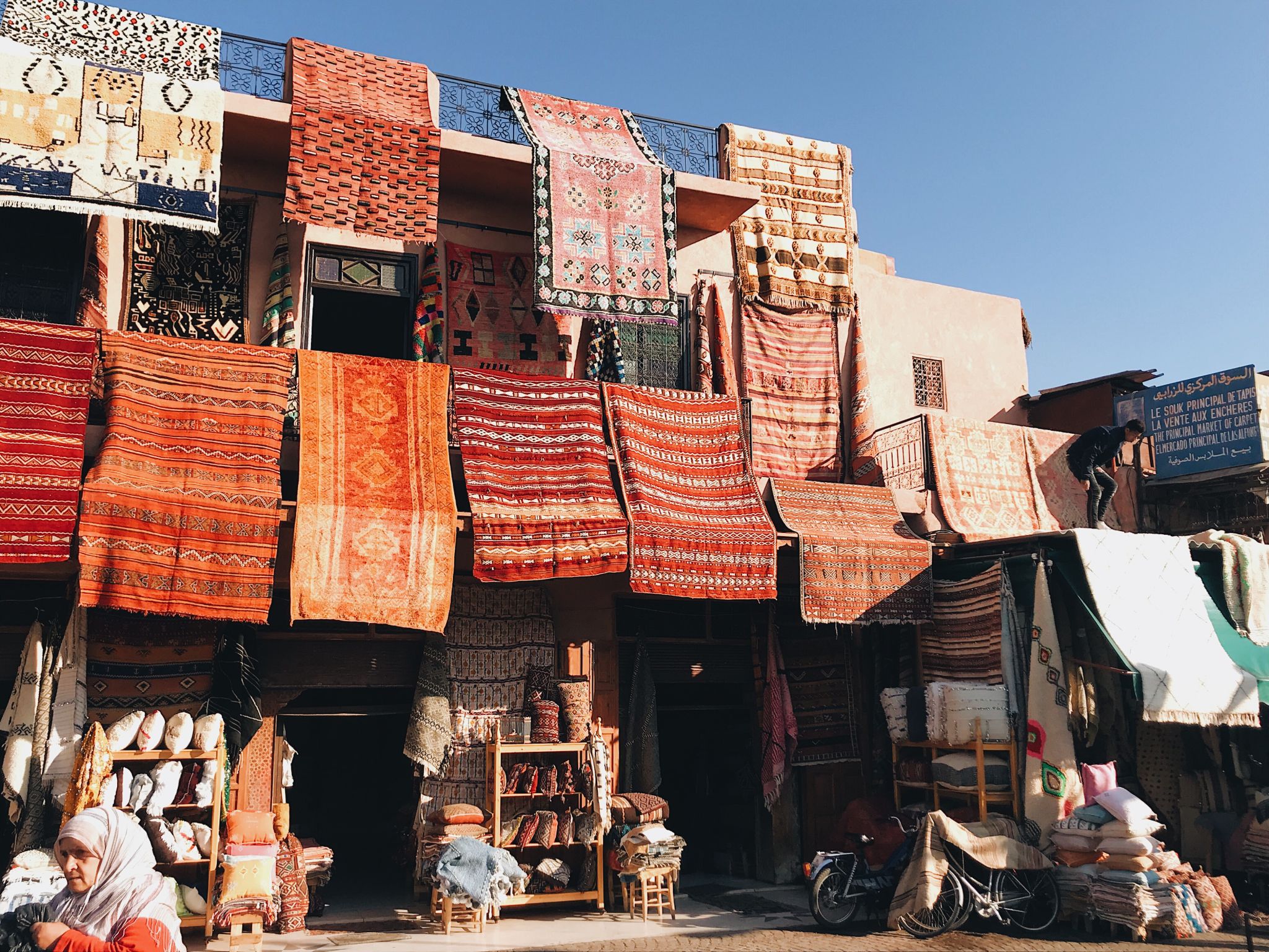 a week in morocco house of carpets marrakech