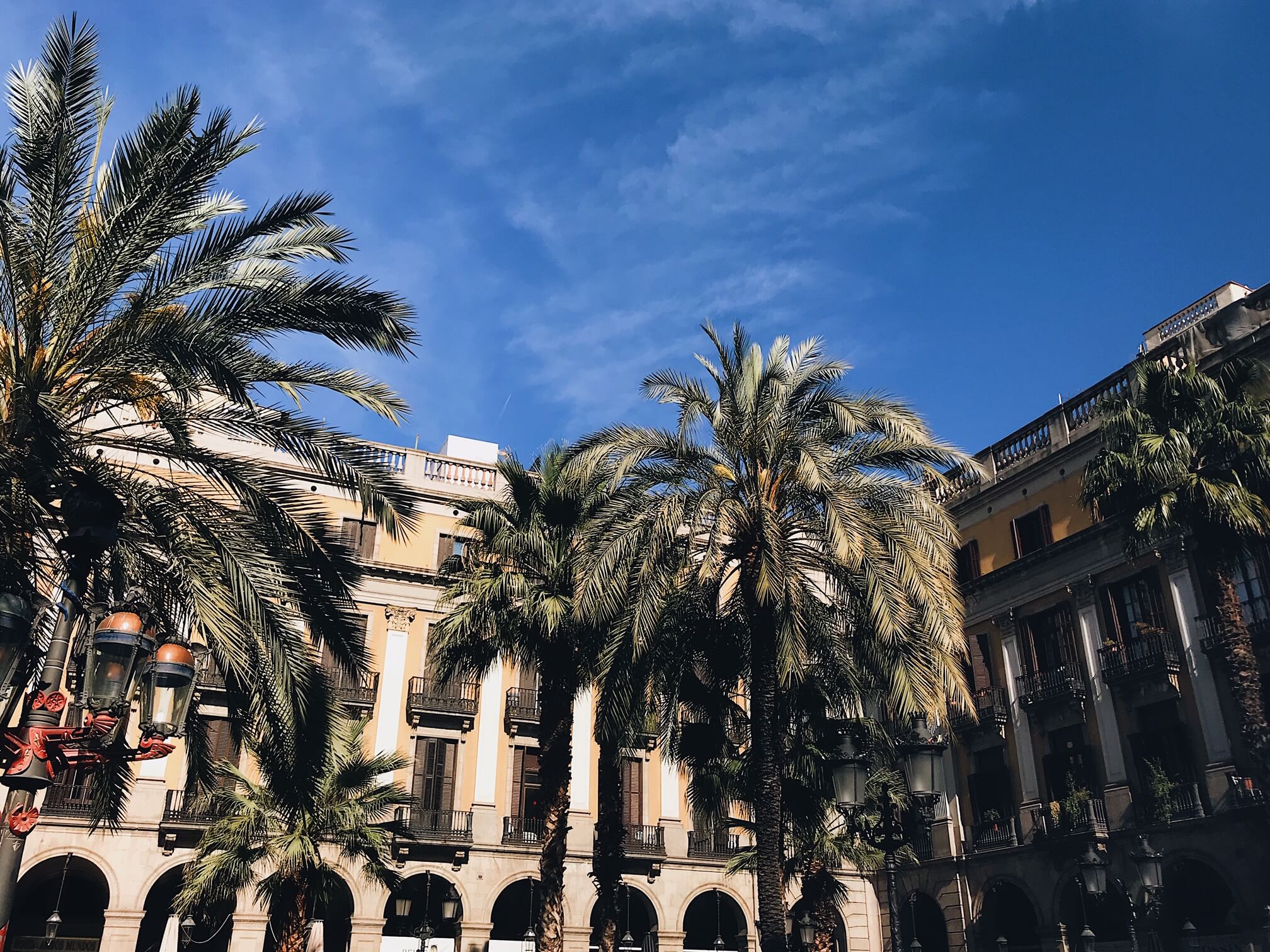 Plaça Reial: Barcelona in two days 