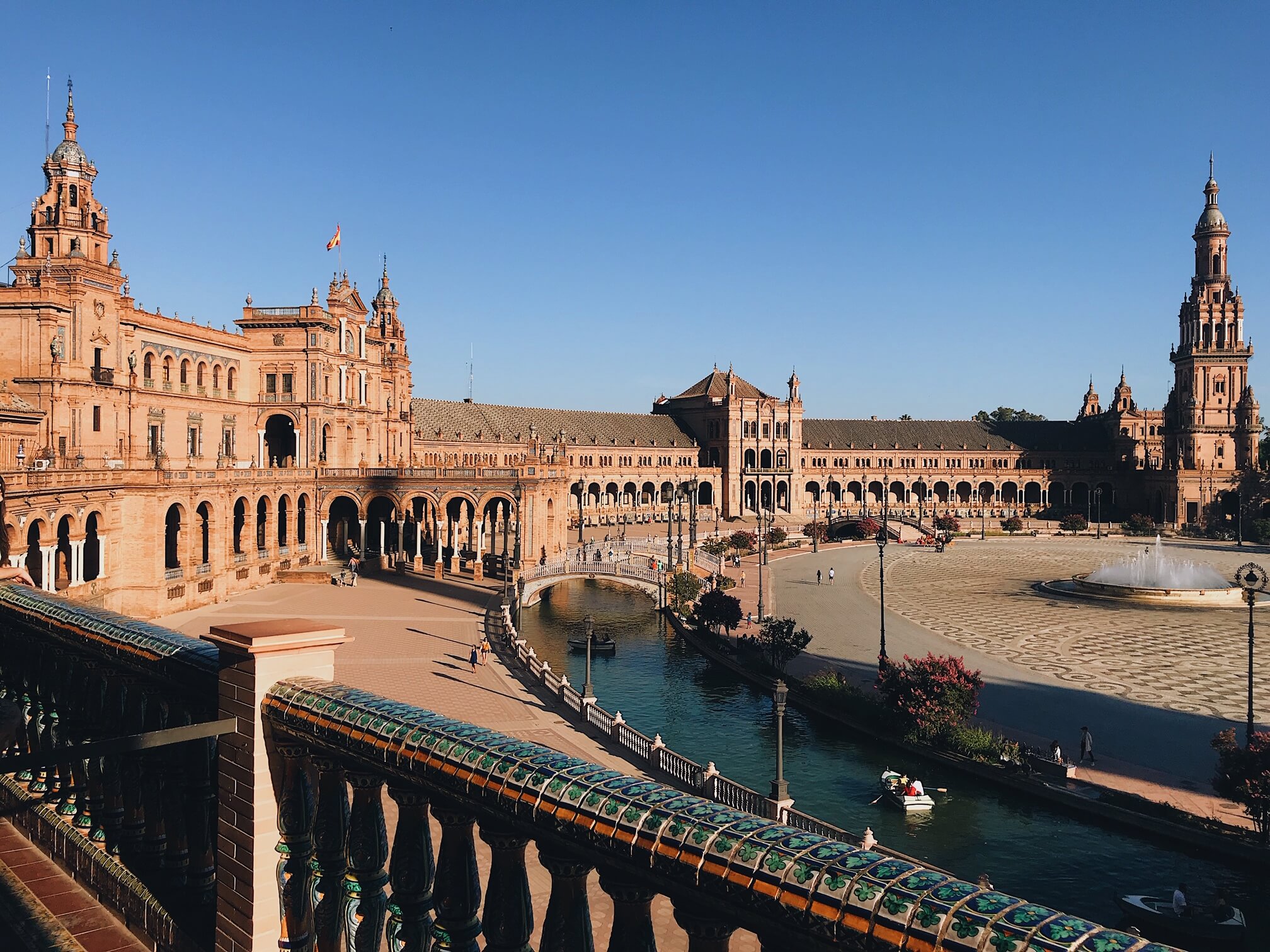 3 days in Seville Plaza de Espana