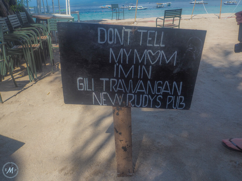 Gili Trawangan Nightlife