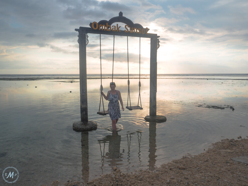 Gili Trawangan Sightseeing Ombok Sunset Beach