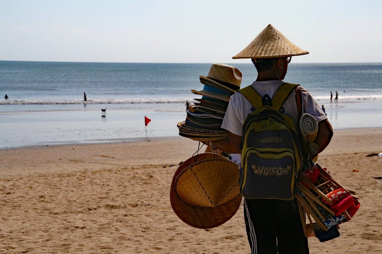 Litter in Bali