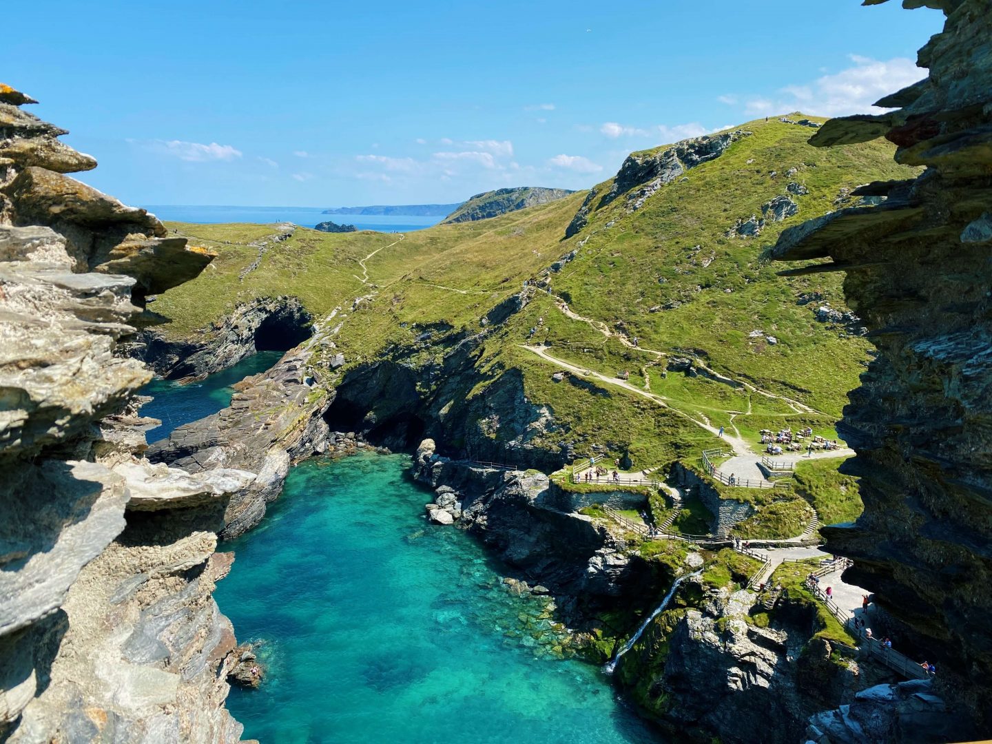 Cornwall Breaks Tintagel Castle