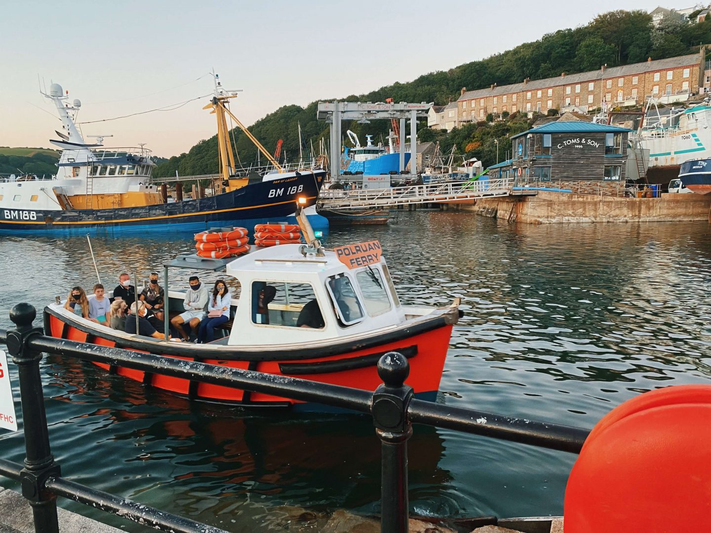 The Polruan Ferry Fowey