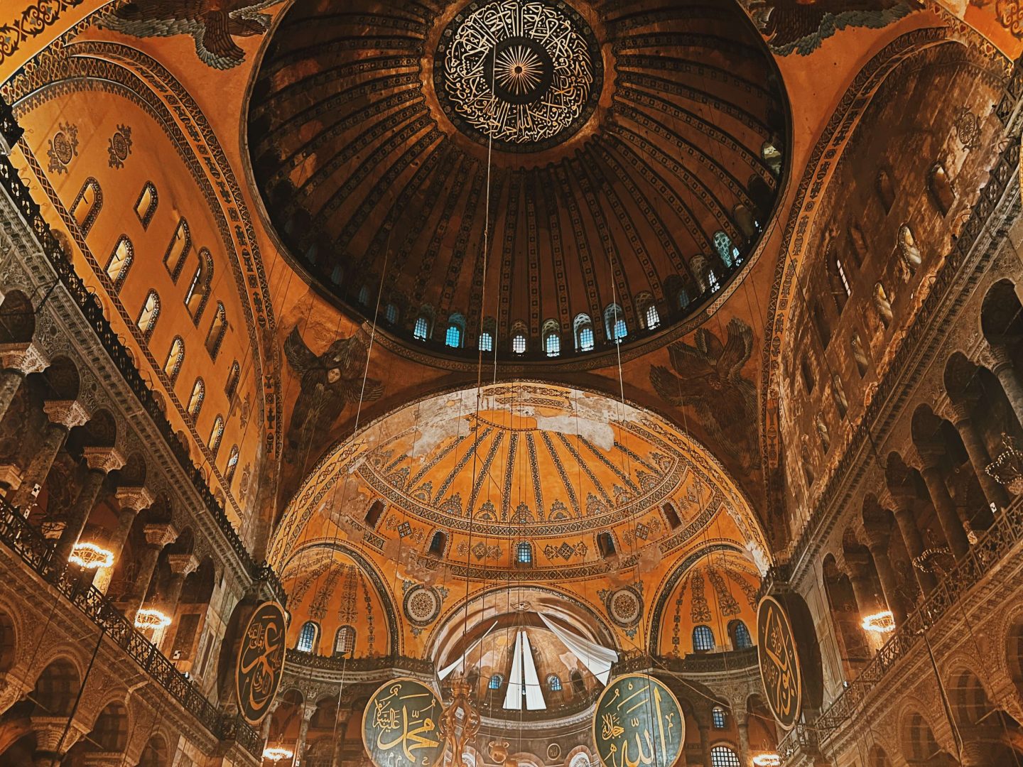 Inside Hagia Sophia