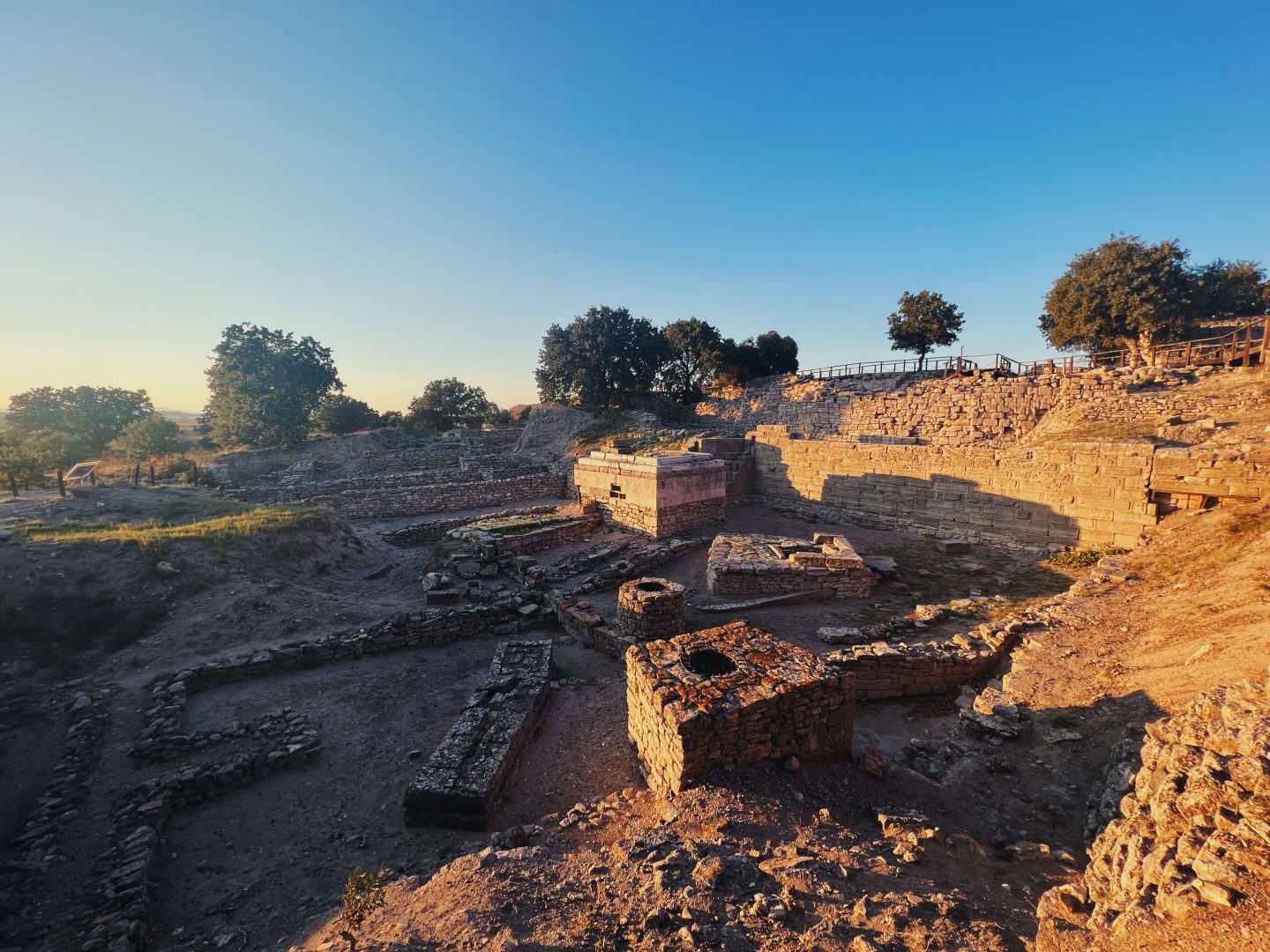 Ancient city of Troy today